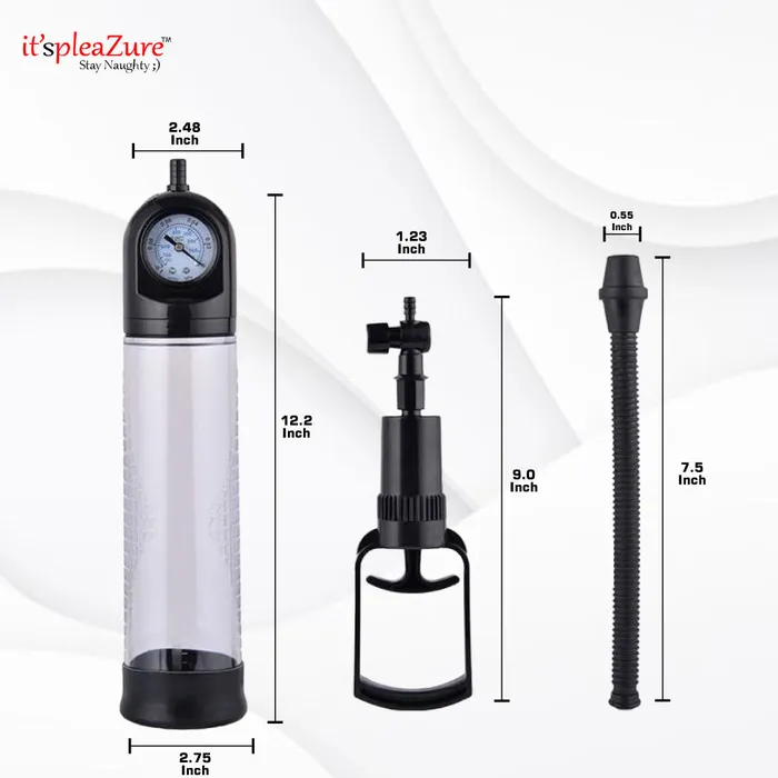 ItspleaZure Men's DELUXE TRIGGER PENIS PUMP | itspleaZure Male Sex Toys