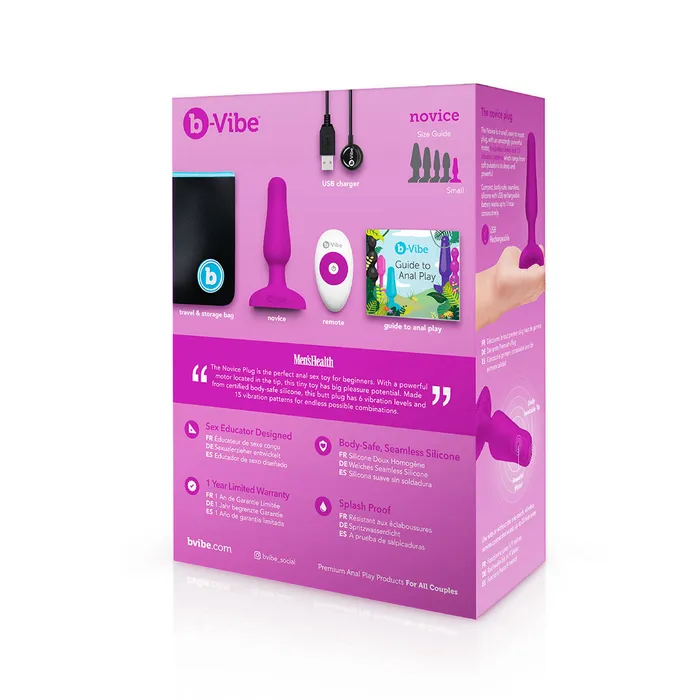 BVibe Anal BVibe Novice Plug BVibe Anal BVibe Novice Plug