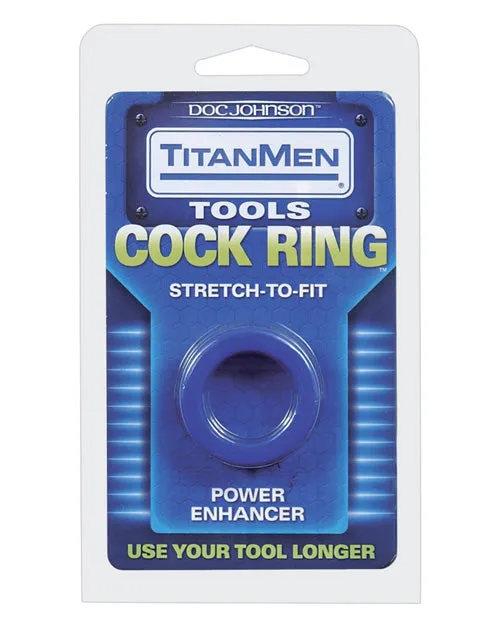 Male Sex Toys Titanmen Tools Cock Ring Doc Johnson
