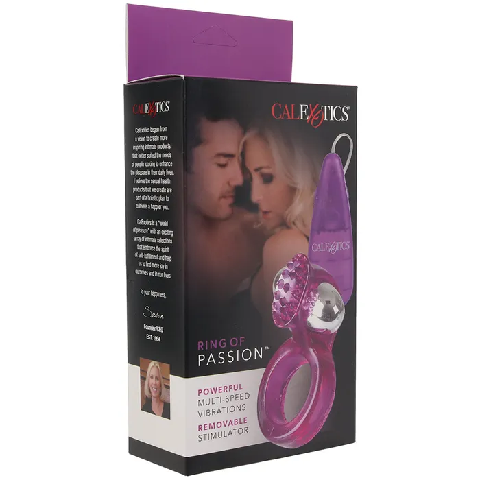CalExotics Male Sex Toys Ring of Passion Vibrating Ring