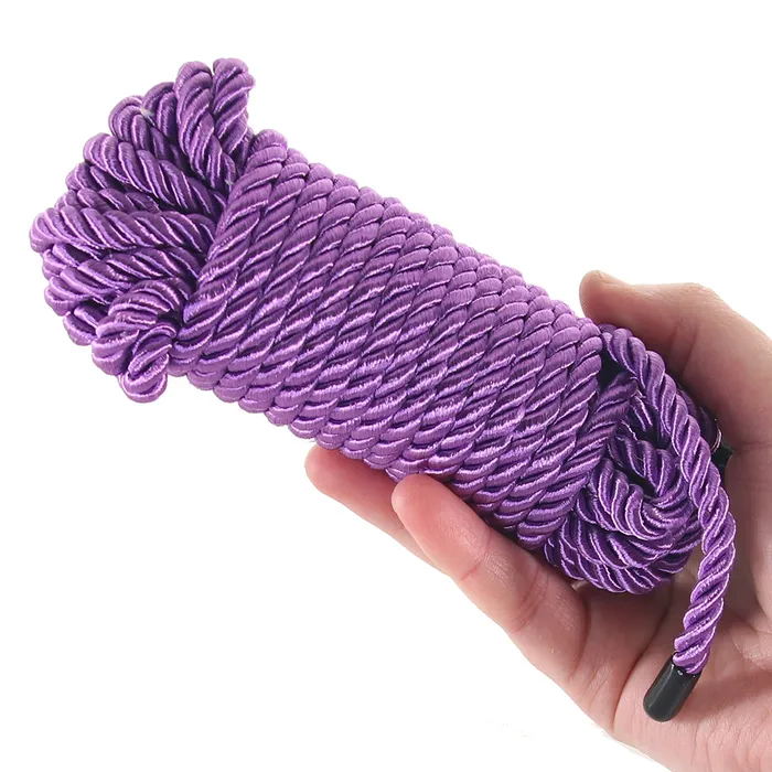 Vibrators Bound 25 Foot Rope in Purple ns novelties Vibrators Bound 25 Foot Rope in Purple ns novelties