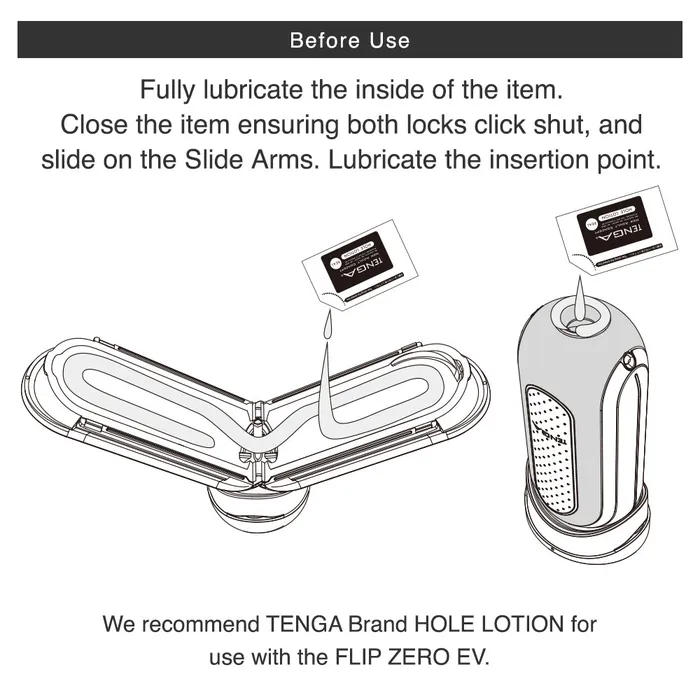 TENGA Anal FLIP ZERO EV Electronic Vibration BLACK