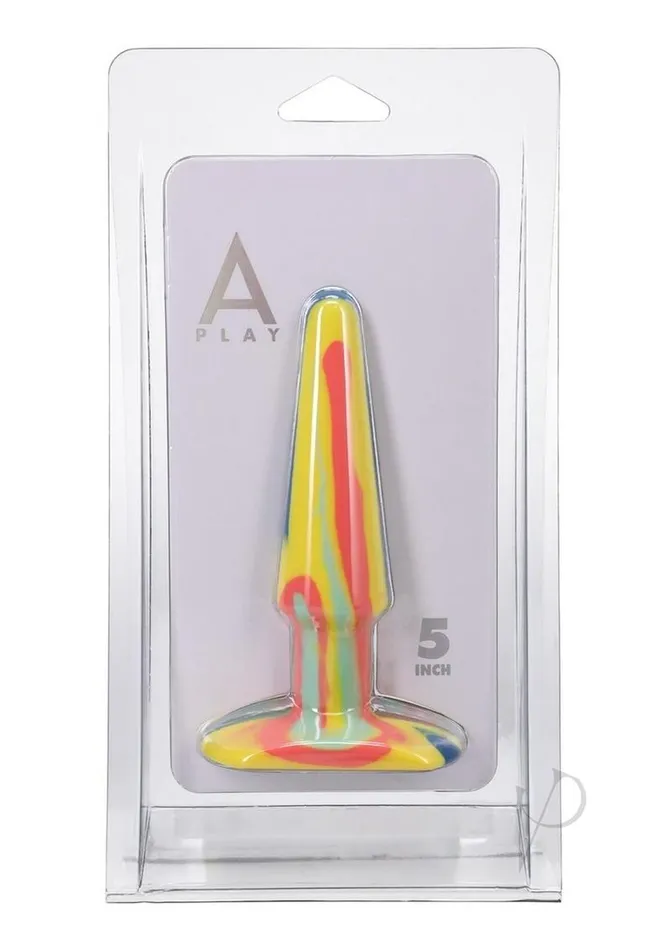 Aplay Groovy Anal Plug 5 Orange APlay Anal