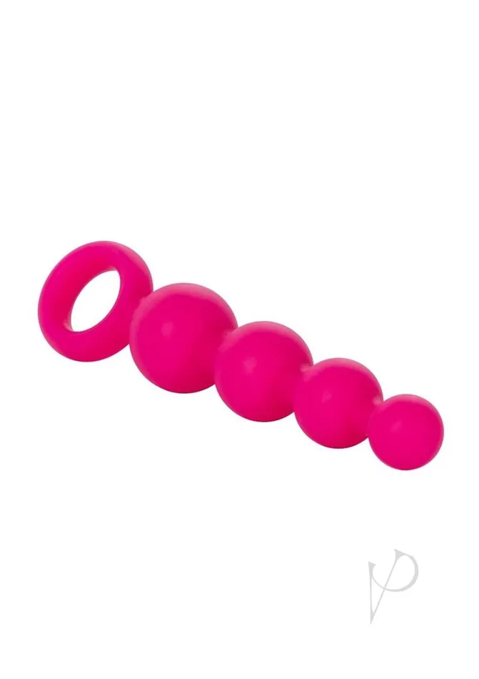 Anal Beads Silicone Booty Beads Pink Anal Beads Silicone Booty Beads Pink