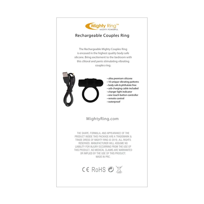 Castle Megastore Male Sex Toys Mighty Ring Rock