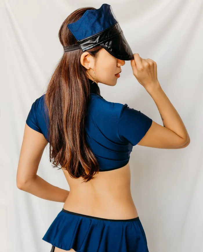 Shufuyuan Sensual Siren Police Costume Vibrators