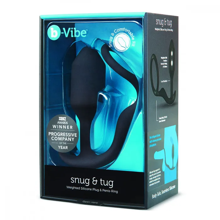 BVibe Male Sex Toys Snug Tug RingPlug BVibe Male Sex Toys Snug Tug RingPlug