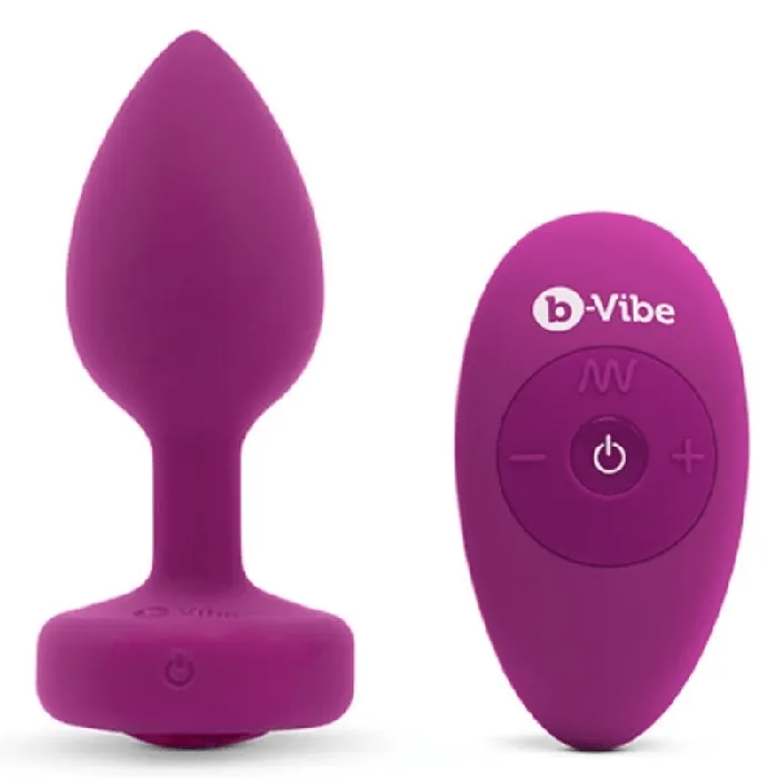 bVibe Vibrating Jewel Remote Control Plug bVibe Anal