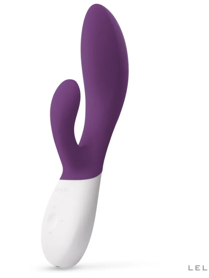 Lelo Female Sex Toys LELO Ina Wave 2 Come Hither GSpot Rabbit Vibrator