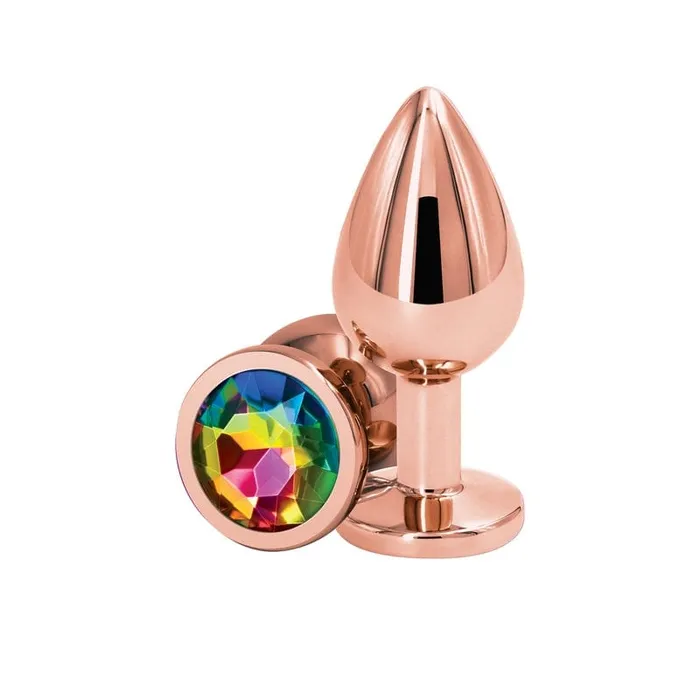 NS Novelties NS Novelties Rear Assets Medium Plug Rainbow Anal