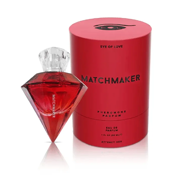 Vibrators Eye of Love Eye Of Love Matchmaker Red Diamond LGBTQ Pheromones Attract Her Deluxe Size