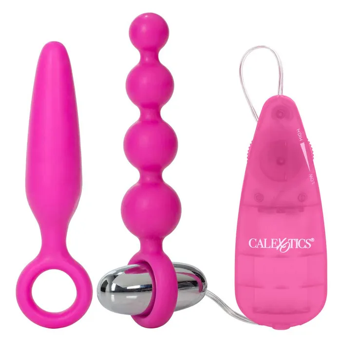 California Exotics Male Sex Toys Booty Call Booty Vibro Kit With Anal Plug Beads Bullet Vibrator California Exotics Male Sex Toys Booty Call Booty Vibro Kit With Anal Plug Beads Bullet Vibrator