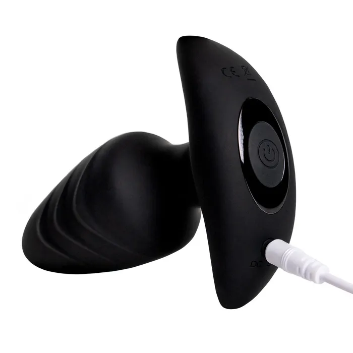 Sexyland Male Sex Toys Sexyland Cyclone SuperPower Rotating Vibrating Ribbed Butt Plug