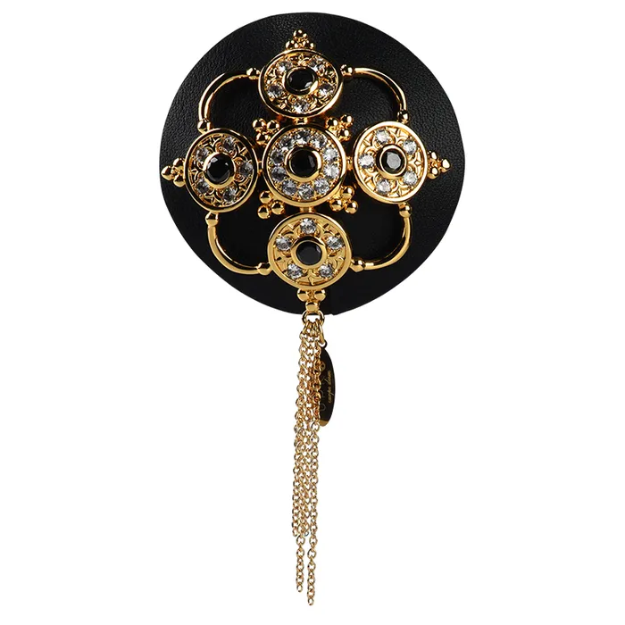 Baroque Leather Nippies by UPKO UPKO Restraints