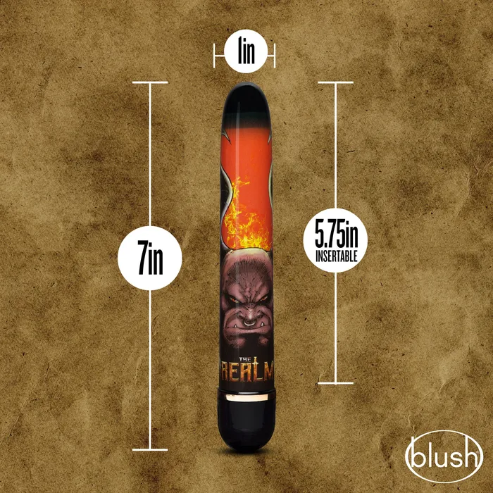 Blush Novelties The Realm Minotaur Red Vibrators Blush Novelties The Realm Minotaur Red Vibrators