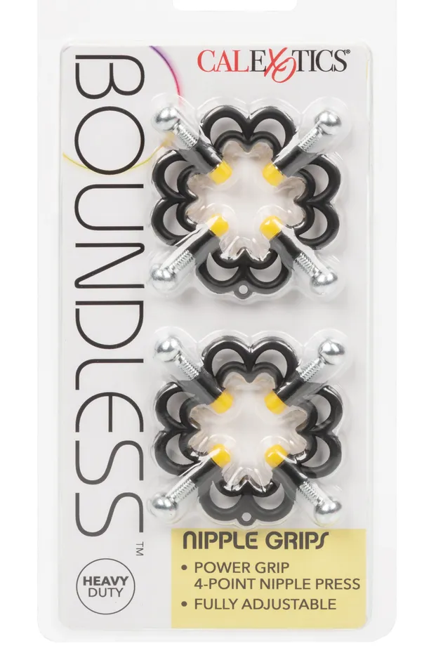 CalExotics Anal Boundless Nipple Grips Black