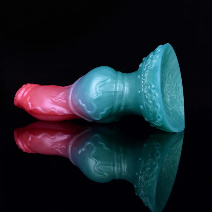 DirtyToyz Anal 791Inch Berg Curved Fantasy Dog with Huge Knot
