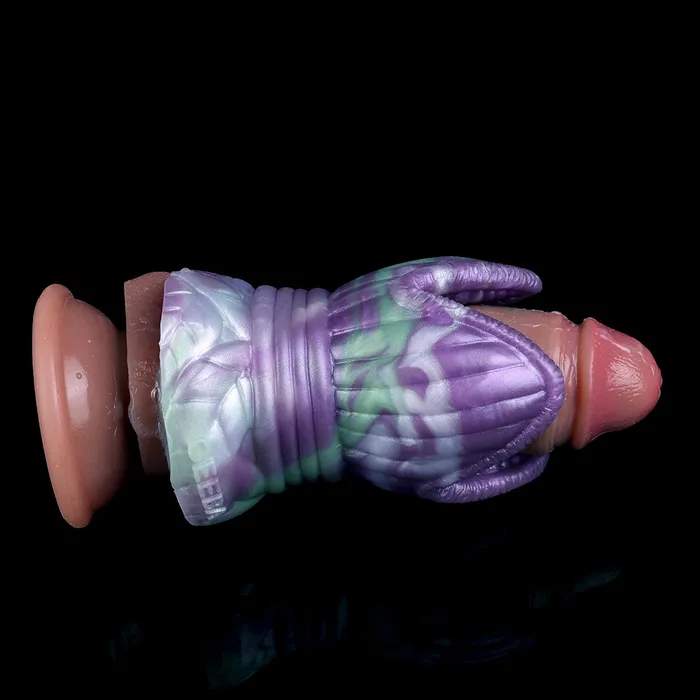 Domlust Male Sex Toys Monster Alien Cock Sleeve Expander Sex Toy for Men Fantasy Penis Blowjob Masturbator