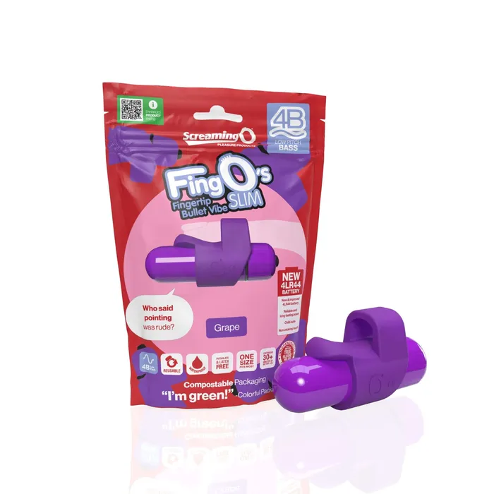 Female Sex Toys 4b Fingo Slim Grape Screaming O Female Sex Toys 4b Fingo Slim Grape Screaming O