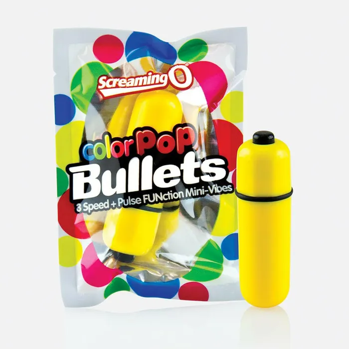 Female Sex Toys Colorpop Bullet Each Yellow Screaming O