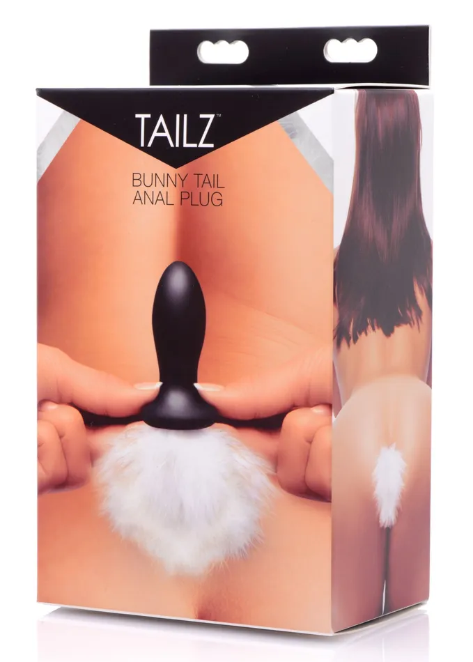 Male Sex Toys Bunny Tail Anal Plug XR Brands Tailz