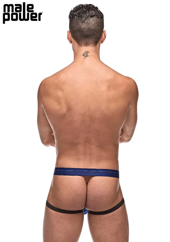 Male Sex Toys Diamond Mesh Jock Ring Navy Male Power Male Sex Toys Diamond Mesh Jock Ring Navy Male Power
