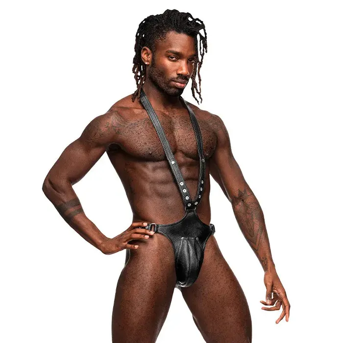 Restraints Male Power Leather Mens Capricorn Black OS Male Power