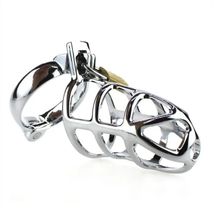 8707HS Cock Tease Locking Steel Male Chastity Set MEGA Deal HSY Male Sex Toys 8707HS Cock Tease Locking Steel Male Chastity Set MEGA Deal HSY Male Sex Toys