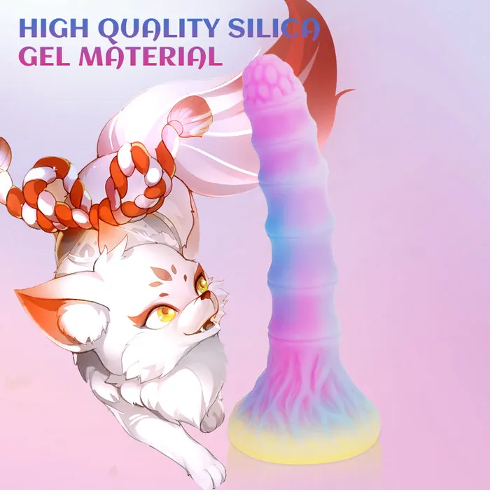  Anal Bamboo Shoot Light Up Anal Dildos