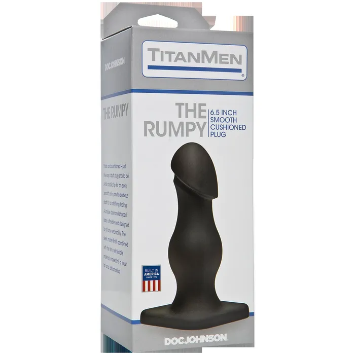 Cushy Adventure Anal Plug with Unique DiamondShaped Base Doc Johnson Male Sex Toys