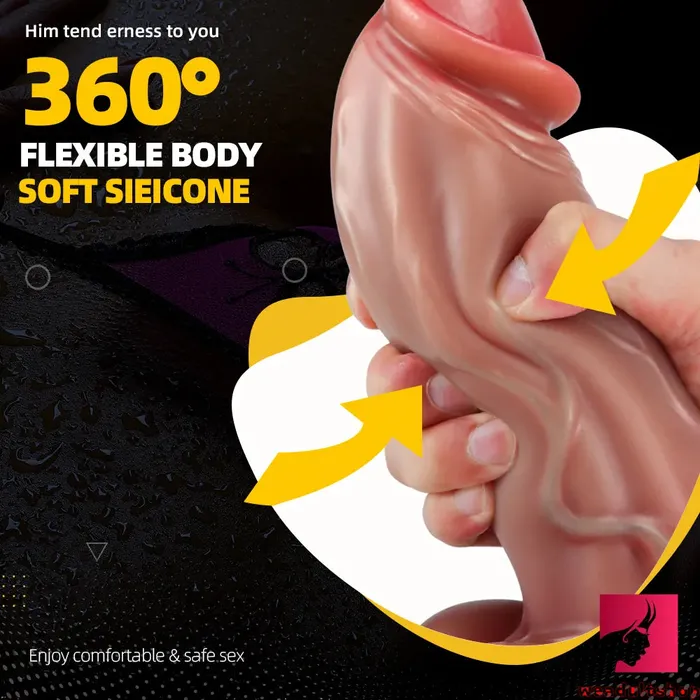 Dildos Weadultshop 866in Real Touching Feel Dildo Soft Silicone Simulation Penis