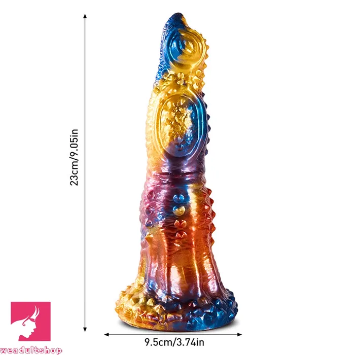 Female Sex Toys 905in Thrusting Realistic Animal Monster Vibrating Odd Automatic Dildo Weadultshop