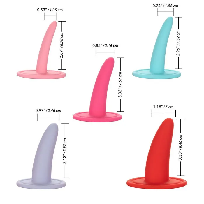 Male Sex Toys CalExotics SheOlogy 5Piece Wearable Vaginal Dilator Set Male Sex Toys CalExotics SheOlogy 5Piece Wearable Vaginal Dilator Set