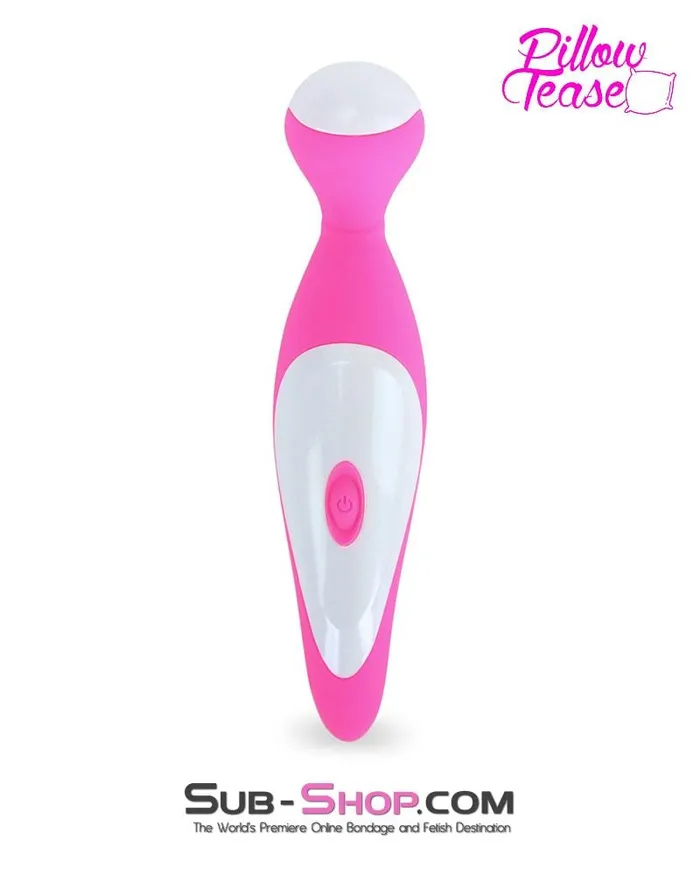 Moonwell 7351M Rechargeable 7 Function Overdrive Pink Silicone Magic Wand Stimulator LAST CHANCE Final Closeout Vibrators Moonwell 7351M Rechargeable 7 Function Overdrive Pink Silicone Magic Wand Stimulator LAST CHANCE Final Closeout Vibrators