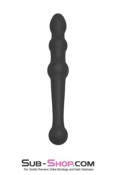 Moonwell Female Sex Toys 2715M Mini Slim Beginners Double Ended Silicone Anal Dildo LAST CHANCE Final Closeout Moonwell Female Sex Toys 2715M Mini Slim Beginners Double Ended Silicone Anal Dildo LAST CHANCE Final Closeout