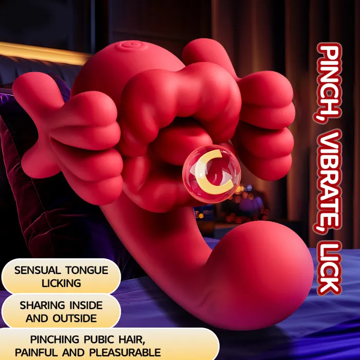 Bigmouth Tongue Vibrator Multifunctional Female Masturbator Lurevibe Male Sex Toys