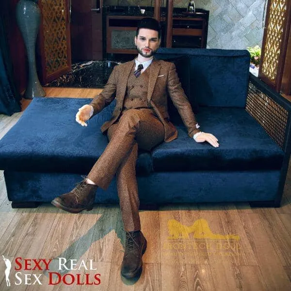 Male Sex Toys IronTech 162cm 5ft4 Fine Eligible Bachelor with Silicone Head Male Sex Doll Zayn