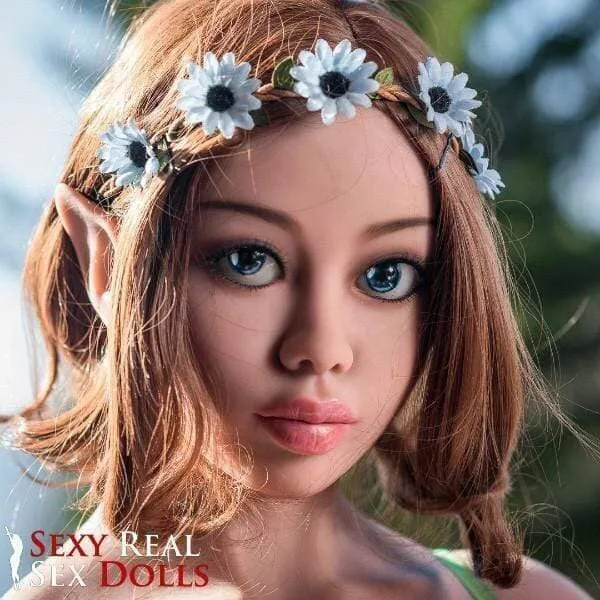 Male Sex Toys WM Dolls 170cm 5ft7 HCup Lifelike Elf Sex Doll Sylvana