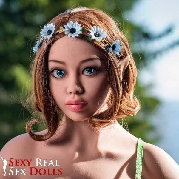 Male Sex Toys WM Dolls 170cm 5ft7 HCup Lifelike Elf Sex Doll Sylvana